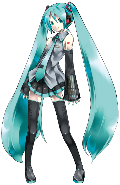 Crypton Future Media Miku is 158cm tall and weighs 42kg.